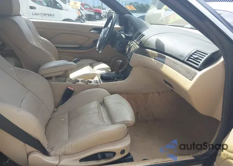 2004 BMW 330Ci из США, поврежденный, VIN WBABW53414PL43901